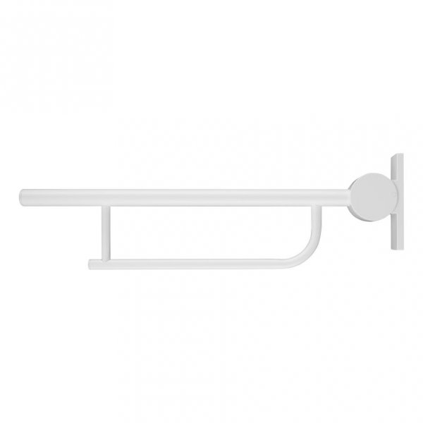 Armitage shanks Contour 21 Hinged Arm Wall Support Rail - 800mm Long - White