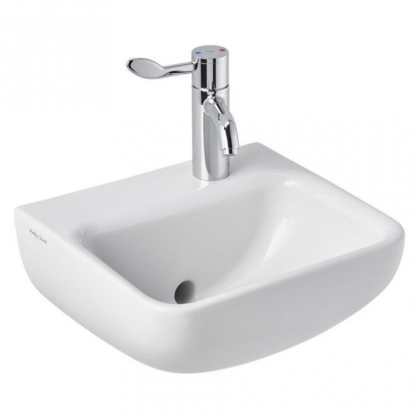 Armitage Shanks Contour 21 Plus Back Outlet Basin - 400mm Wide - White with Smartguard