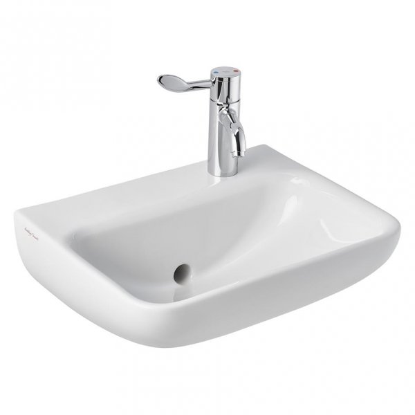 Armitage Shanks Contour 21 Plus Back Outlet Basin - 500mm Wide - White with Smartguard