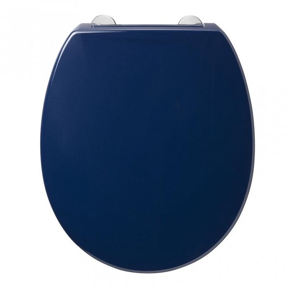 Armitage Shanks Contour 21 Toilet Seat & Cover Top Fixing Hinges Blue