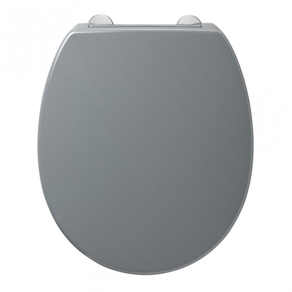 Armitage Shanks Contour 21 Toilet Seat & Cover Top Fixing Hinges Grey