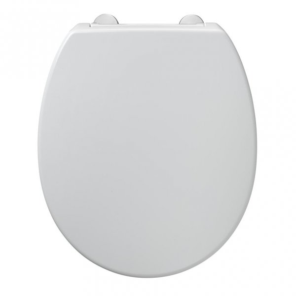 Armitage Shanks Contour 21 Toilet Seat & Cover Top Fixing Hinges White