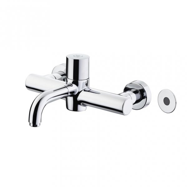 Armitage shanks Markwik 21+ Panel Mounted Thermostatic Basin Mixer Tap Time Flow Sensor - Chrome