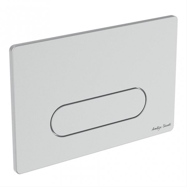 Armitage Shanks Oleas M4 Mechanical Flushplate - Matt Chrome