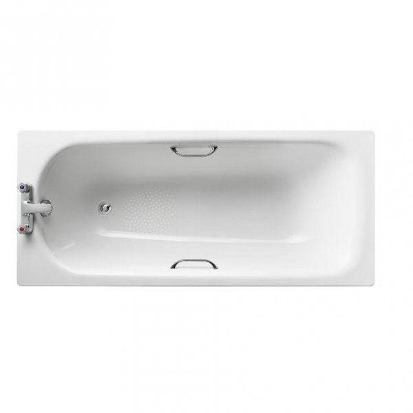Armitage shanks Sandringham 21 Single Ended Steel Bath 1600mm x 700mm - White