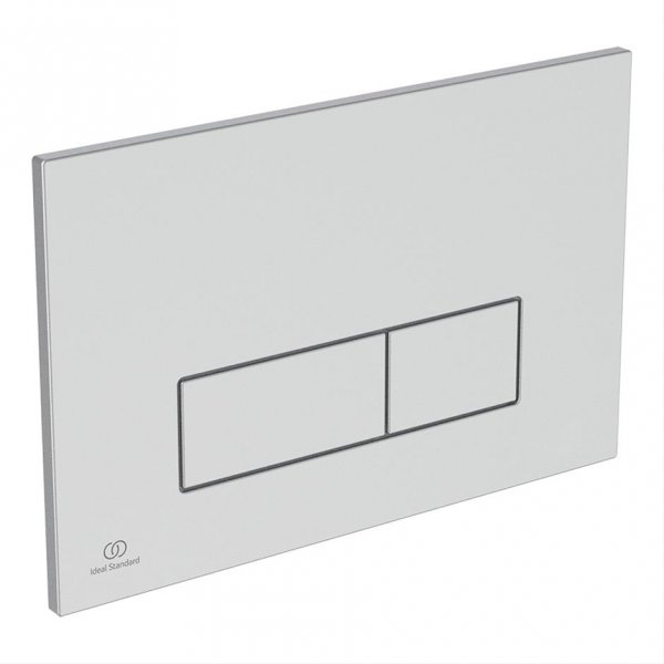 Ideal Standard Oleas M2 Brushed Chrome Mechanical Dual Flushplate