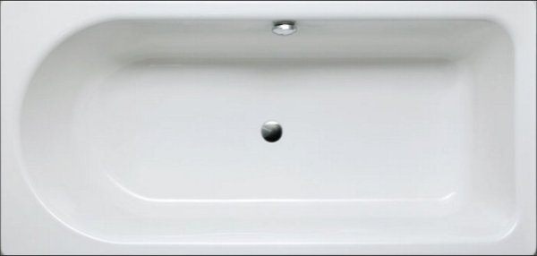 Bette Ocean Rectangular Bath 170 x 80cm (Overflow Rear)