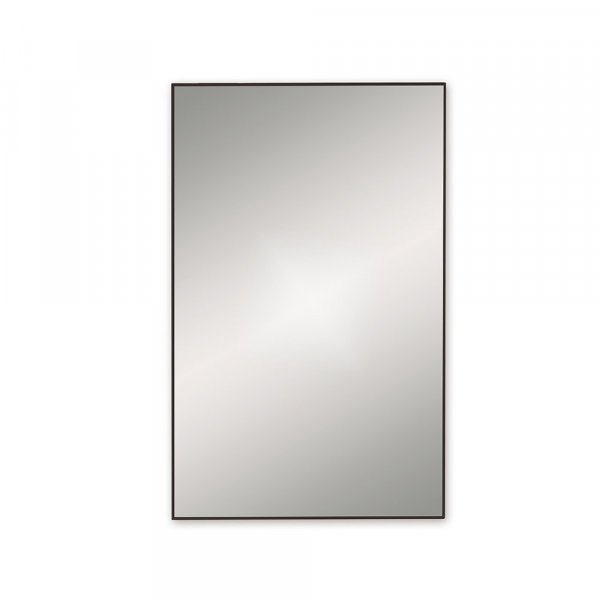 Origins Living Docklands Black 50cm Rectangular Mirror - Stock Clearance