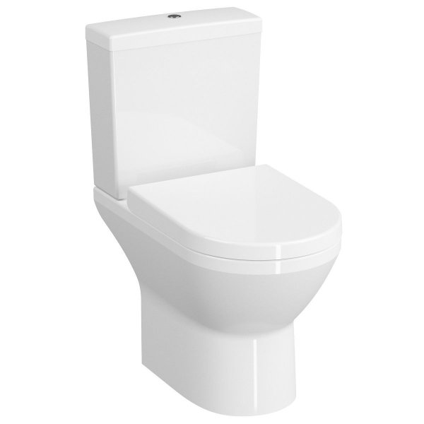 Vitra Integra Close Coupled Rimless Open Back WC