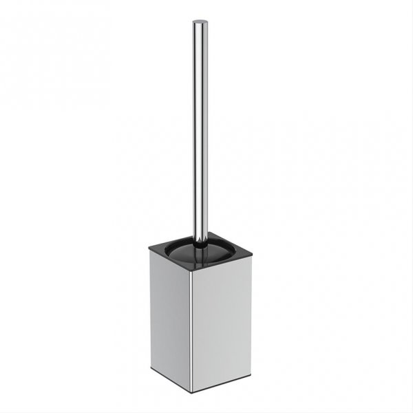 Ideal Standard IOM Square Wall Mounted Toilet Brush & Chrome Holder