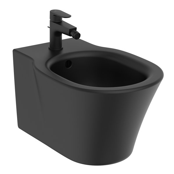 Ideal Standard Connect Air Silk Black Wall Mounted Bidet