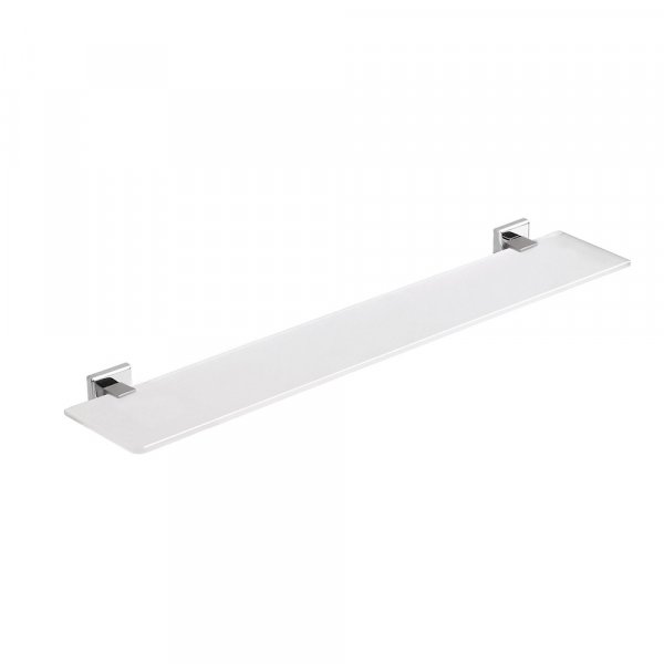 Origins Living 570mm Colorado Glass Shelf - Chrome