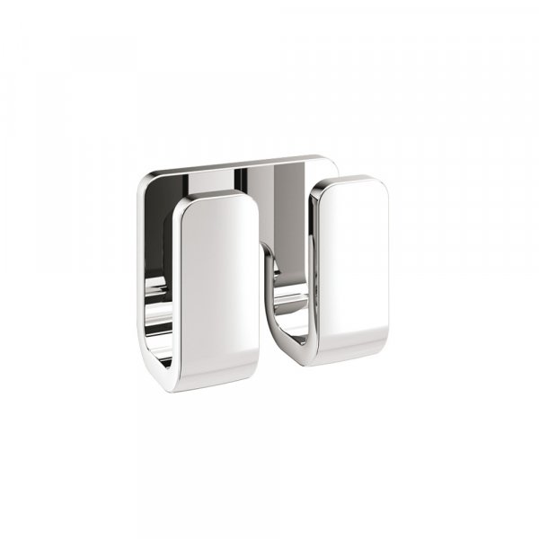 Origins Living Outline Double Robe Hook - Chrome