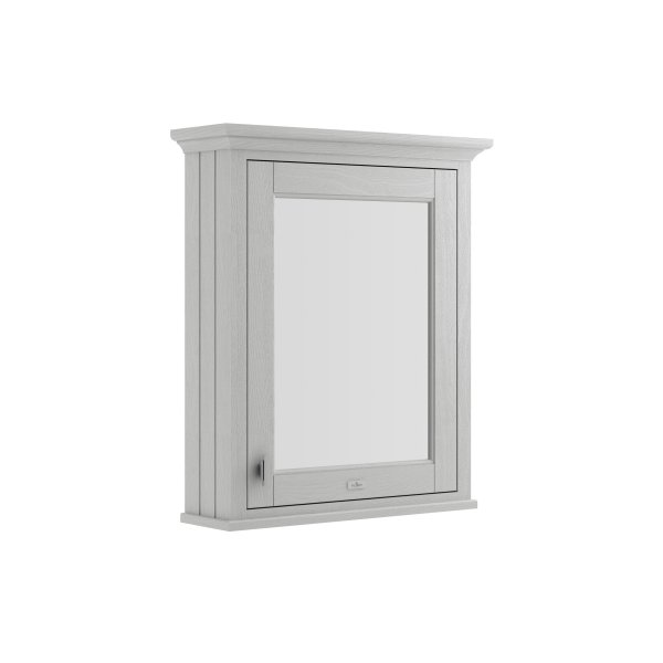 BC Designs Victrion 650mm Earl's Grey 1 Door Mirror Cabinet