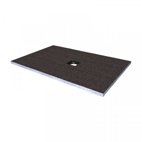 Purity Collection Level Access 1500 x 800mm Square Centre Drain Wetroom Tray