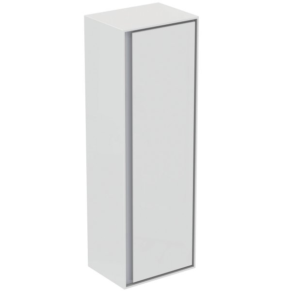 Ideal Standard Connect Air 400mm Half Column Unit (Gloss White with Matt Grey Interior)