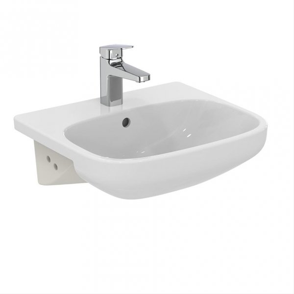 Ideal Standard i.life A 50cm 1 Tap Hole Semi Countertop Basin