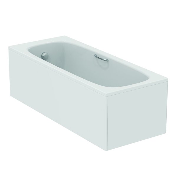 Ideal Standard i.life 170 x 70cm Water Saving Idealform Bath with Grips