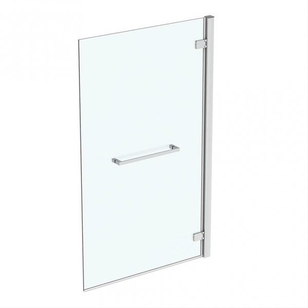 Ideal Standard i.life 900mm Right Hand Hinged Bath Screen with Towel Rail