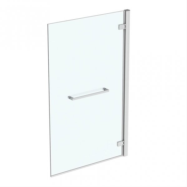 Ideal Standard i.life 900mm Right Hand Hinged Bath Screen with Towel Rail