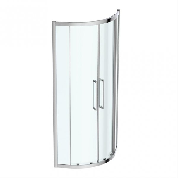 Ideal Standard i.life 800mm Bright Silver Quadrant Enclosure