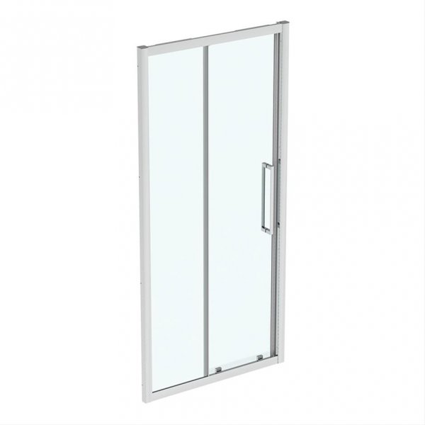 Ideal Standard i.life 1000mm Bright Silver Sliding Door