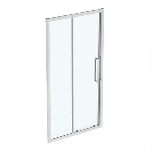 Ideal Standard i.life 1100mm Bright Silver Sliding Door