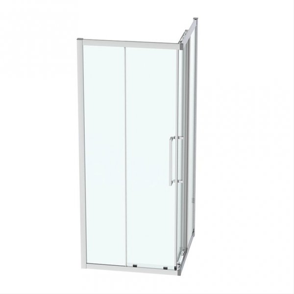 Ideal Standard i.life 900mm Bright Silver Corner Entry Shower Enclosure