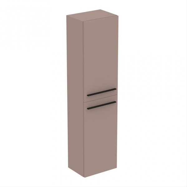 Ideal Standard i.life A 2 Door Tall Column Unit in Matt Greige