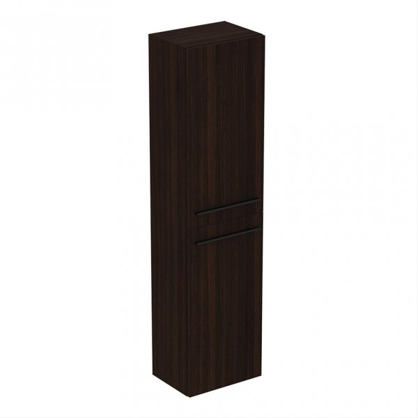 Ideal Standard i.life A 2 Door Tall Column Unit in Coffee Oak