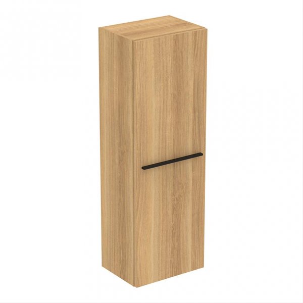 Ideal Standard i.life A 1 Door 40cm Half Column Unit in Natural Oak