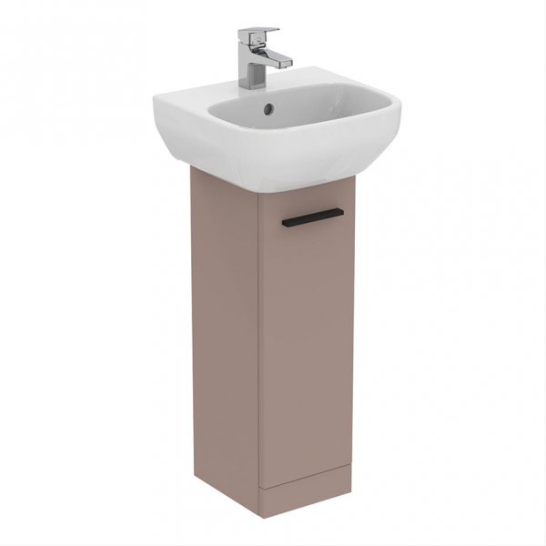 Ideal Standard i.life A 23cm Pedestal Matt Greige Washbasin Unit