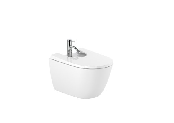 Roca Ona Wall-Hung Bidet - White