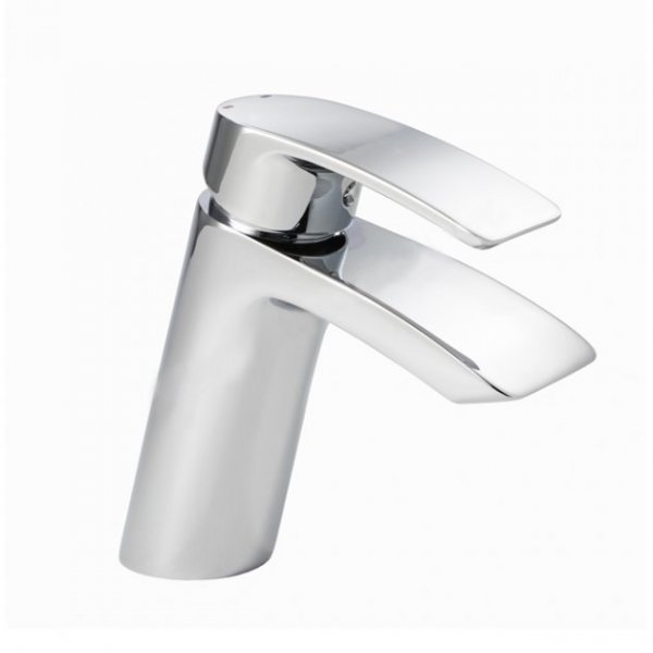 Essential Pisco Mono Basin Mixer Tap with Waste, Chrome