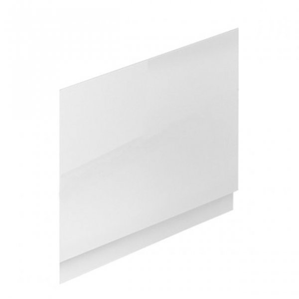 Essential Nevada L Shaped End Bath Panel 540mm x 700mm, White