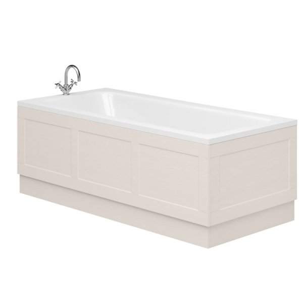 Essential Maine 1800mm Front Bath Panel, Cashmere Ash