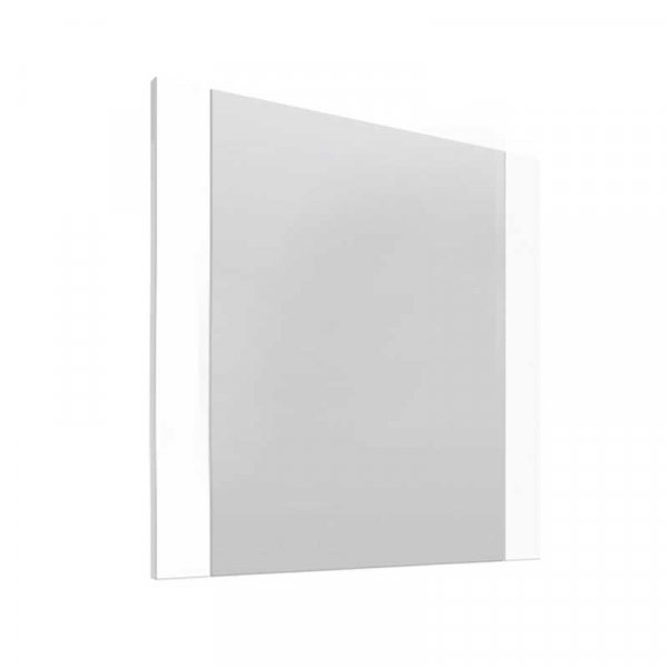 Essential Vermont 450mm Rectangular Mirror, White