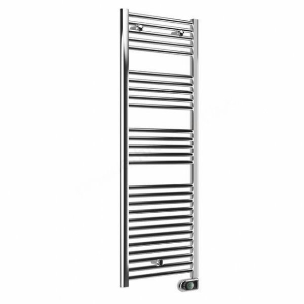 Essential Straight Electric Evo Chrome 920 x 480mm Towel Warmer