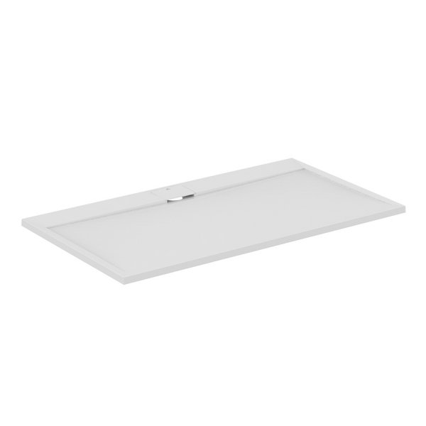 Ideal Standard i.life Ultra Flat S 1600 x 900mm Rectangular Shower Tray with Waste - Pure White