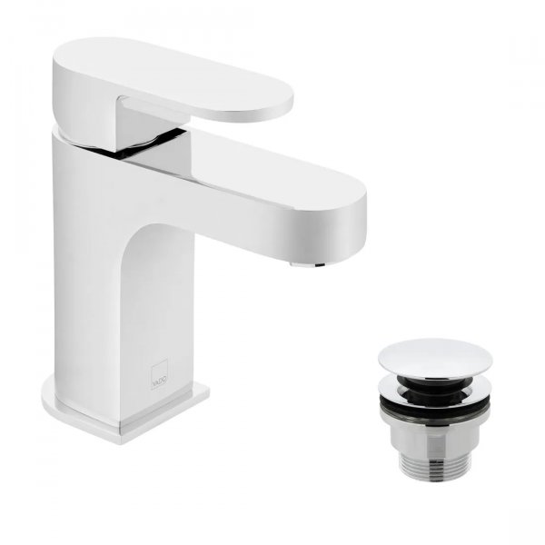 Vado Life Mono Basin Mixer with Clic-Clac Waste