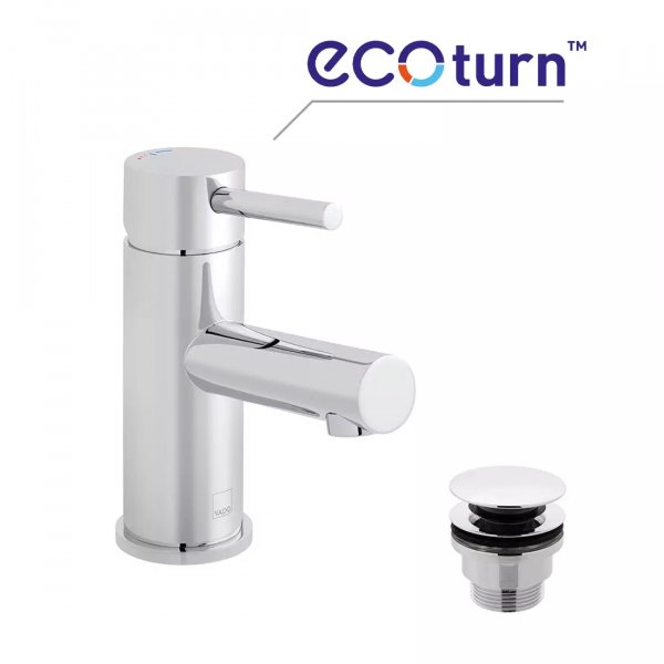 Vado Zoo Ecoturn Mini Mono Basin Mixer with Waste