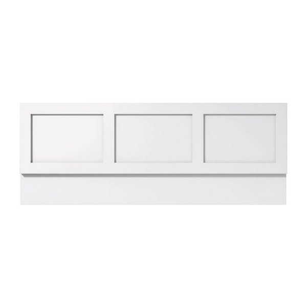 Harrogate Arctic White 1700mm Wooden Bath Panel