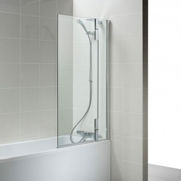 Ideal Standard Tonic 900mm Right Hand Hinged Bath Screen - Stock Clearance