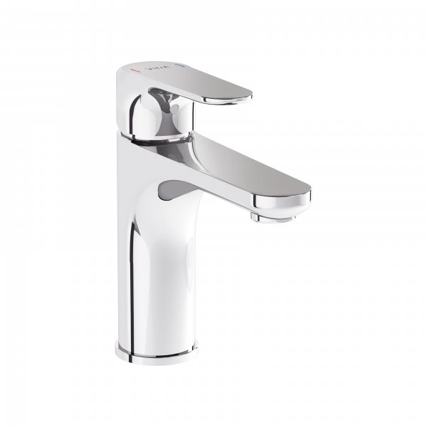 Vitra Root Round Basin Mixer - Chrome