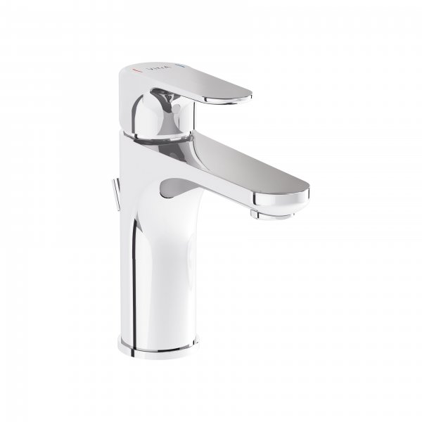 Vitra Root Basin Mixer with Pop-up Waste - Chrome