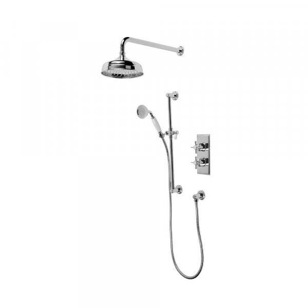 Tavistock Cheltenham Dual Function Concealed Shower System - Chrome