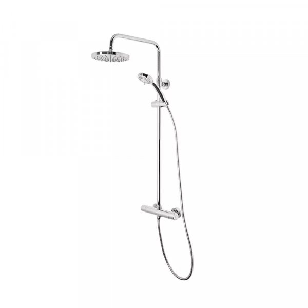 Tavistock Merit Round 2F BV Shower System Chrome