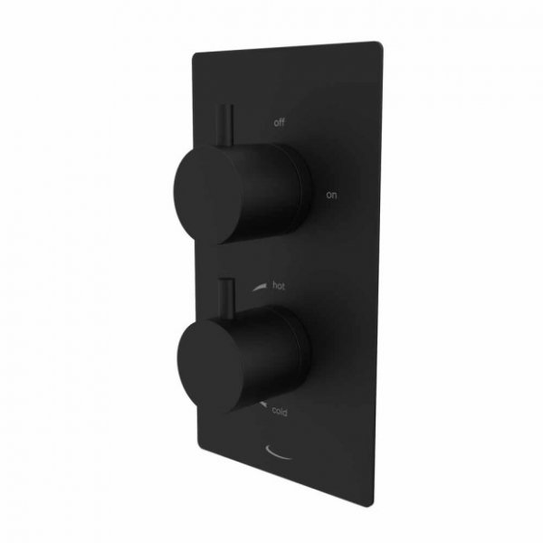 Tavistock Quantum Dual Function Shower Valve - Black