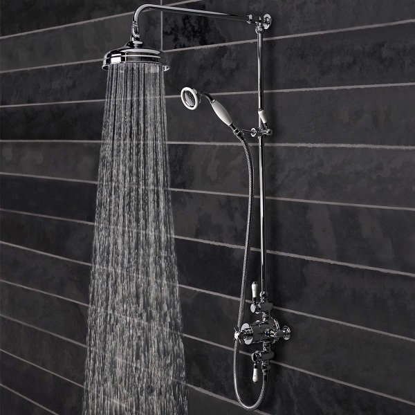 Tavistock Varsity Exposed Dual Function Shower System - Chrome