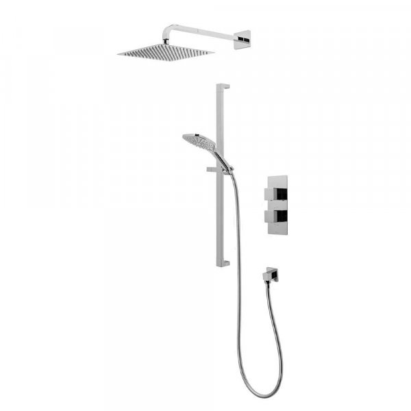Tavistock Zone Dual Function Diverter Concealed Shower System - Chrome